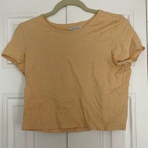 short sleeve crop top